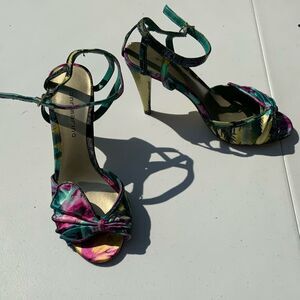 Vibrant Multi-Color Heels by Ann Marino